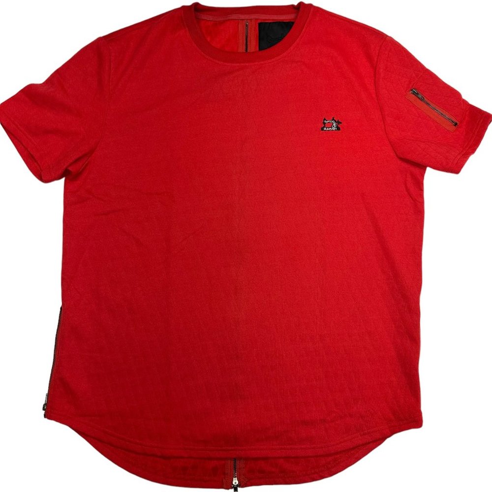 Damati Quilted Zippered Tee (2X)